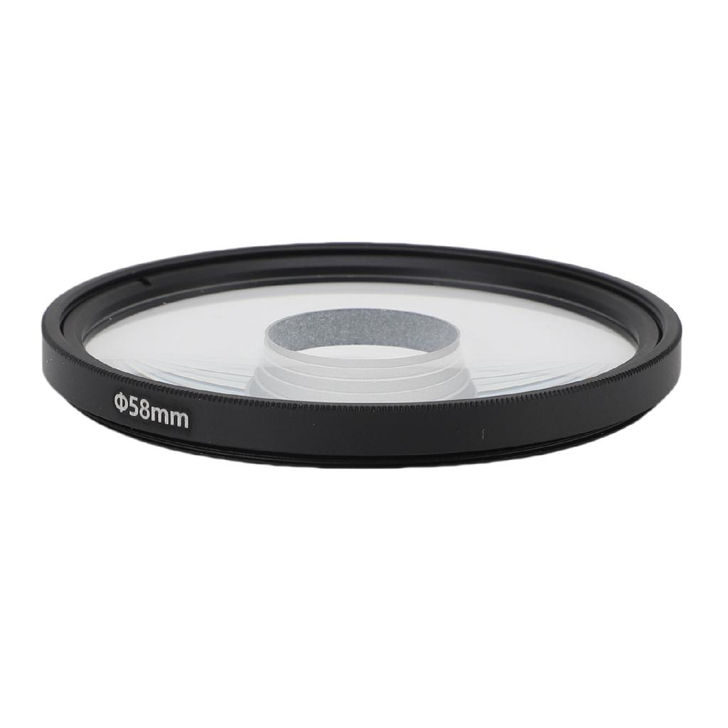 58mm Center Exposure Edge Blur Filter Optical Glass Multi Layer Coating Closeup Portrait Special Effect Camera Filter