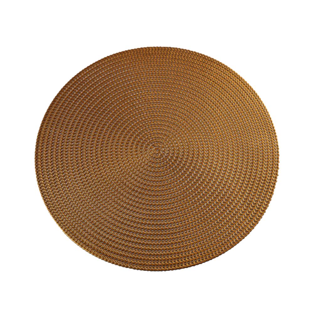 

NO.HS Нескользящий изоляционный коврик под миску, коврик для обеденного стола в ресторане, декоративный термостойкий коврик Antique Copper