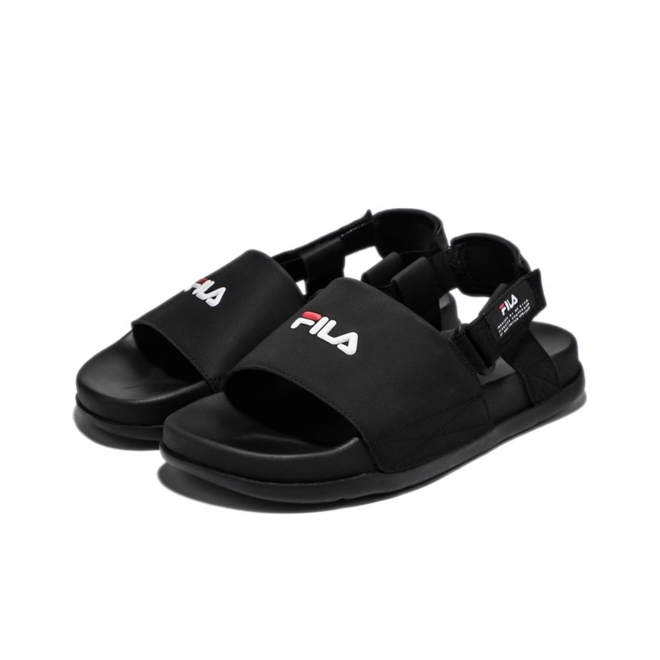 New FILA Cloud Beach Sandals Women's Black 1SM01584D_001