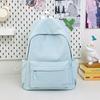 Colored Candy Simple Student Lightweight Backpack For School And Daily Use