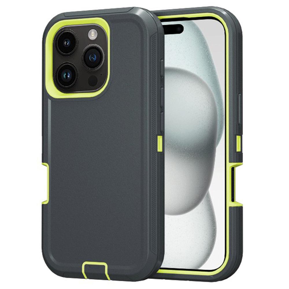 

Для iPhone 16 Pro Max Чехол Съемная PC+TPU Ударопрочная Задняя Крышка N