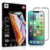 MOCOLO 3D Curved Edges Screen Protector for iPhone 14 6.1 Inch Wear-resistant Full Coverage HD Tempered Glass Film Full Glue
