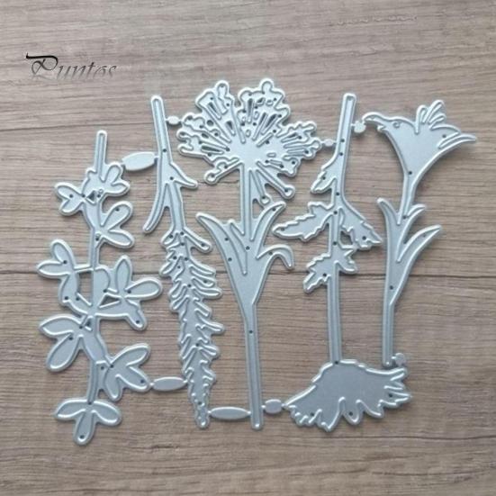 Blomma Löv Metall Cutting Dies DIY Scrapbook Paper Cards Fotodekor Stencil