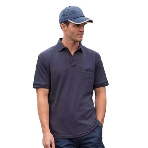 WORK-GUARD by Result Mens Apex Pocket Polo Shirt