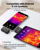 Thermal Imaging Camera for Android & iOS, 512 X 384 Super Resolution with Macro Lens, 25HZ Refresh Rate Infrared Thermal Imager for Smartphones