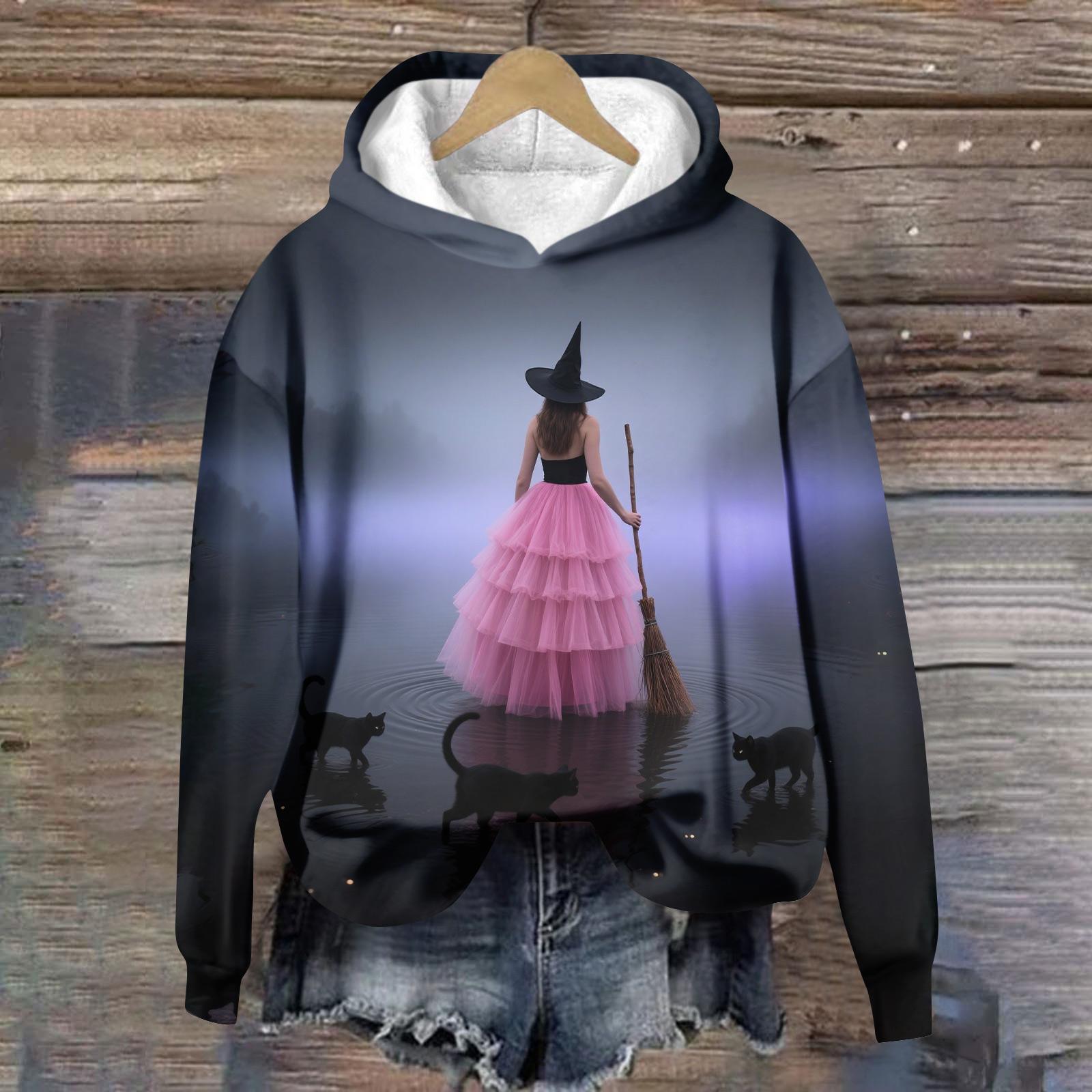 

Женские повседневные модные худи с длинным рукавом и круглым вырезом, с принтом семьи индейки цвета вина L