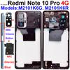 Per Xiaomi Redmi Note 10 Pro Max Telaio Centrale Supporto Cornice con Tasti Laterali Volume Cover Alloggiamento NFC