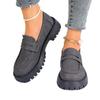2024 Autumn ladies Shoes Outdoor nonslip leather footwear British style fashion Comfort flat Casual thick soled women's shoes