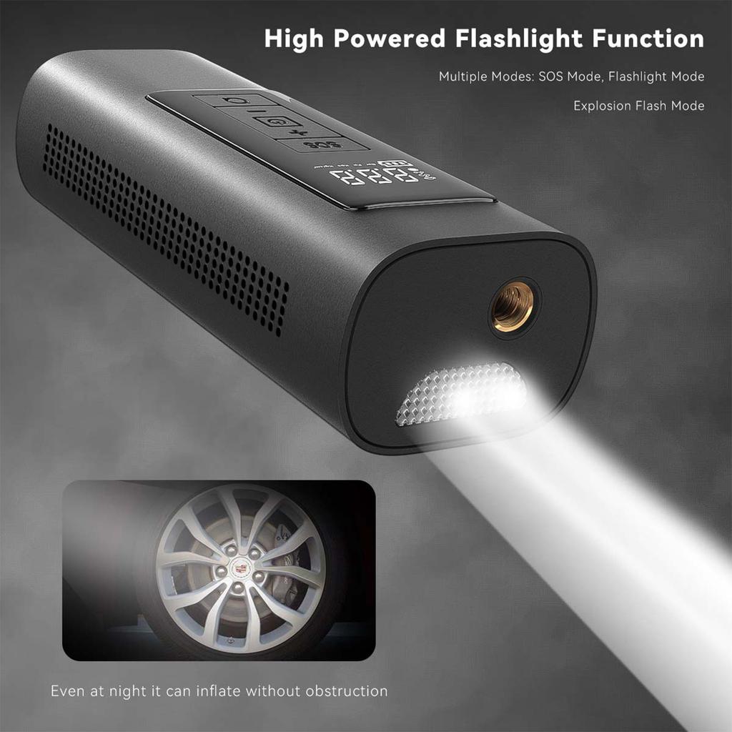 Car Wireless Air Pump Portable Car Tire Air Pump Small Electric Handheld Inflator