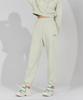 XEXYMIX Warm Cotton Basic Jogger Pants Fog Mint