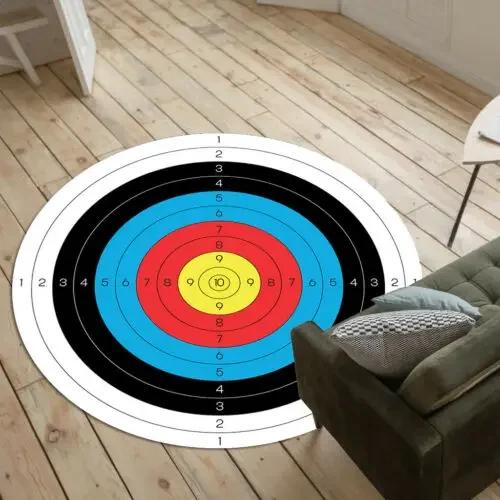 Dartbord Patroon Rond Tapijt Antislip Vloerkleed Vloermatten Slaapkamer Woonkamer Decor Kinder Speelkleden Alfombra Stoelmat Diameter 40cm