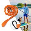 Kayak Paddle Leash Adjustable Stretchable Strap Elastic Kayak Paddle Rope for Canoing Fishing Boating