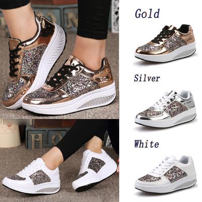 sequin trainers ladies