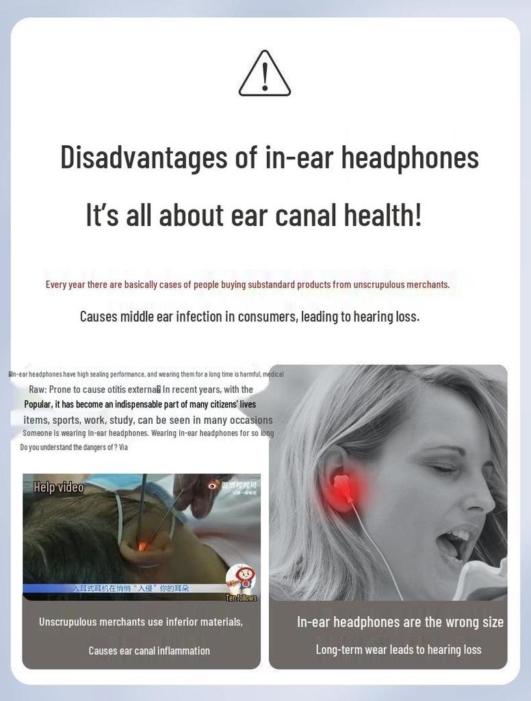 M30 Ear Clip Bone Conduction Sports Bluetooth Earphones with Ultra-long Battery Life