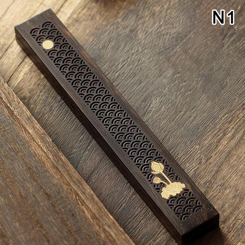 Short Style Portable Hollowed-Out Incense Stick Stove Indoor/Tea Room Decoration/Soothing Purifying/Horizontal Incense Burner