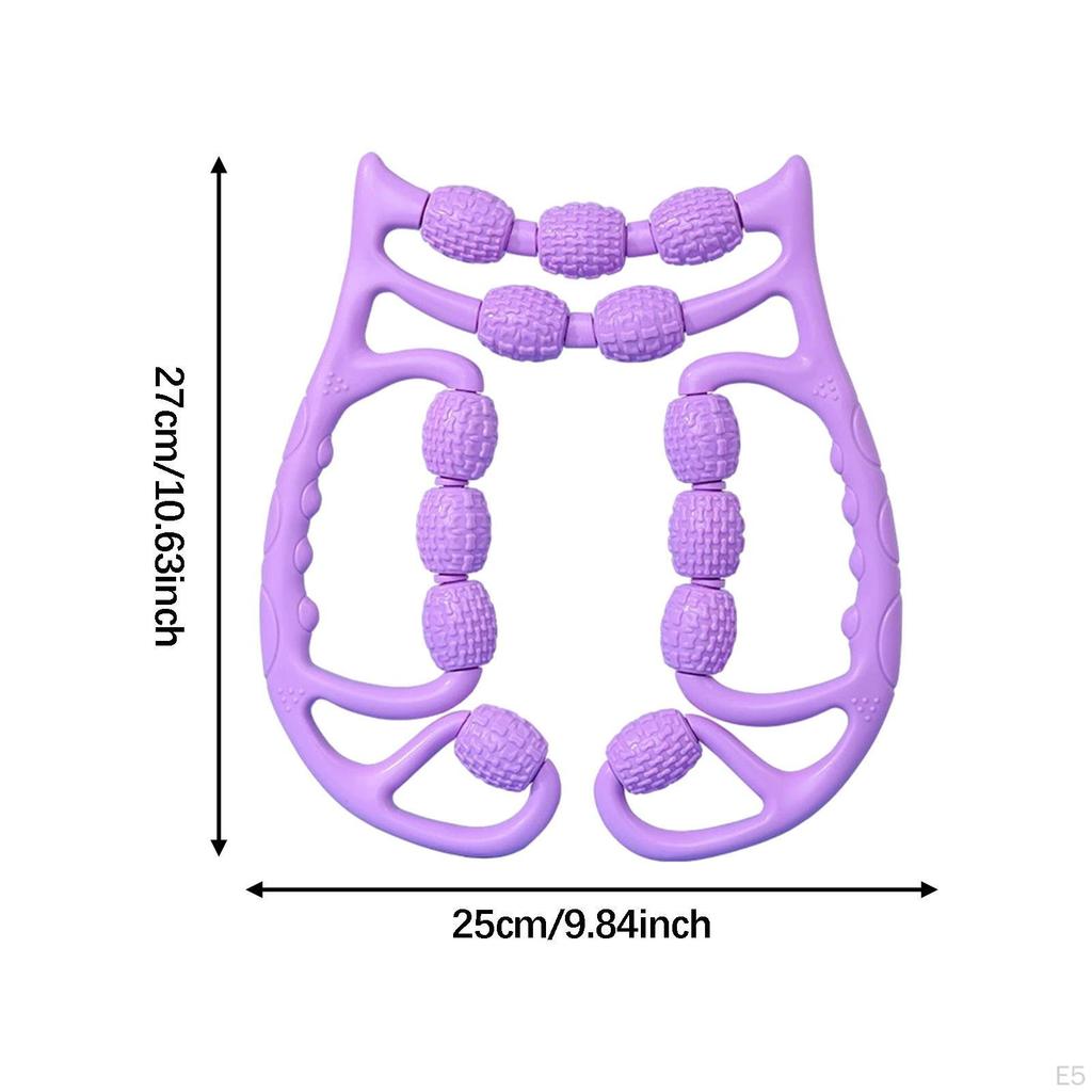 Circular Leg Clamp ,Massage Tool, 13 Wheels ,Portable, Exercise Handheld Muscle Roller Massage