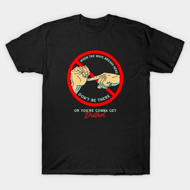 Men Black Print T-shirt Don T Be There No-Cut Transfer Paper Print Cotton Tshirt 2XL чёрный