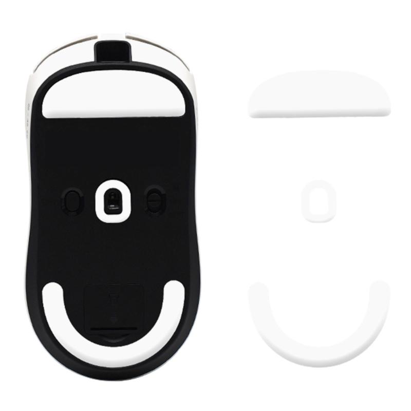 Esportstiger Ice Mouse Skates Stickers Mouse Feet Pad Round Glides Curveds Edges for ATK A9 Plus Ultra Mouse