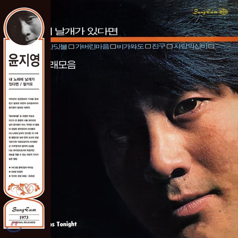 

Yoon Ji-young - If my song had wings / Goodbye [Black LP]