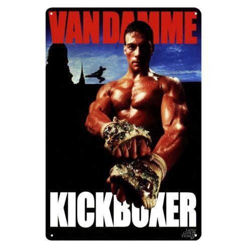 

Kickboxer jean claude van damme Movie Metal Poster Tin Sign 20x30cm Plaque -aluminum 20x30cm（7.8x11.8inch）