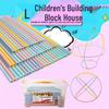 4D Space Straw Building Blocks: Educational Toy for Kids and Parents