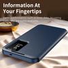 For Samsung Galaxy S25 FE Case with Card Holder Smart View Window Leather Phone Cover