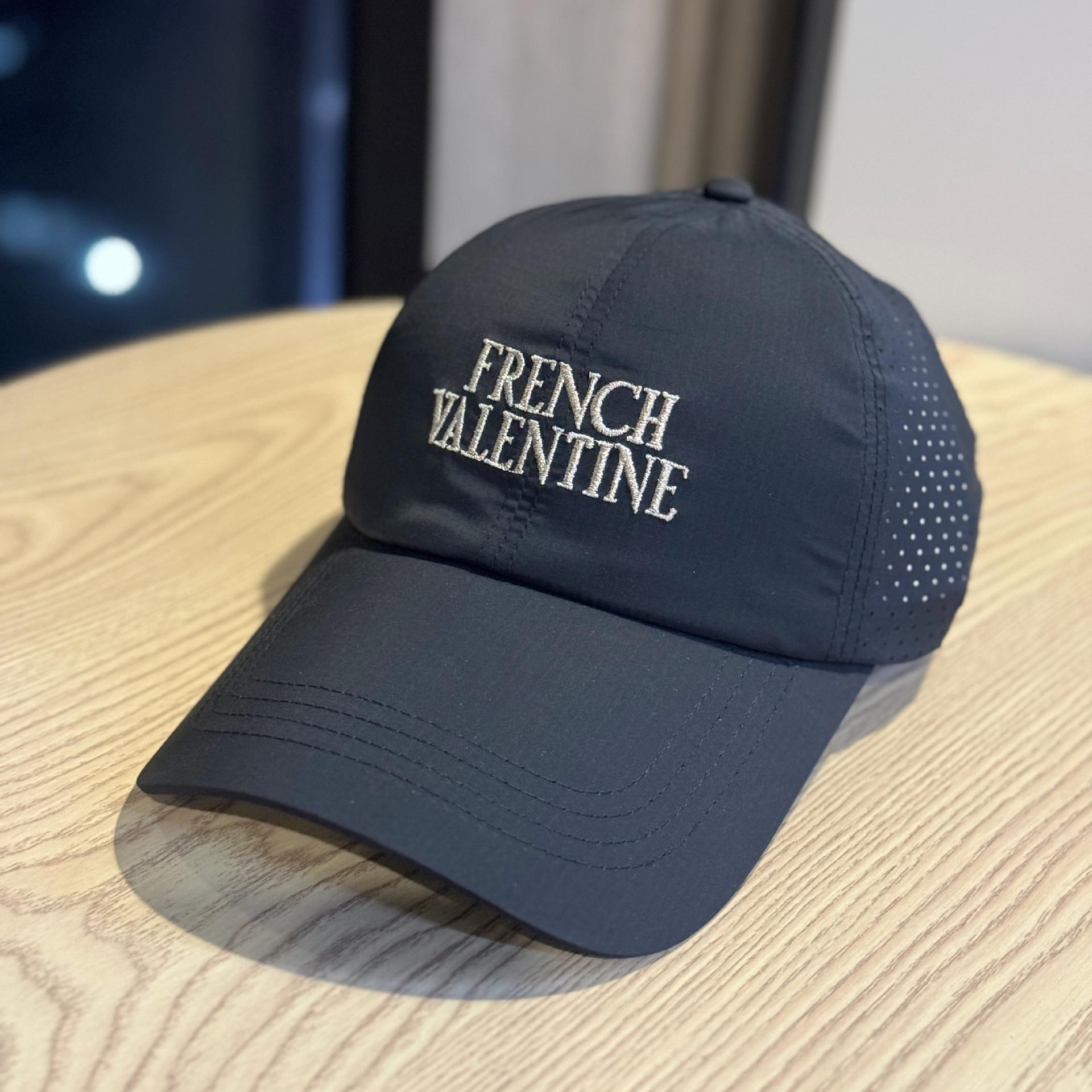 

New baseball cap for men and women, outdoor sun protection hat, summer mesh breathable quick-dry large head circumference duckbill cap Adult54-60Adjustable чёрный
