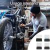 Professional Motorcycle Spoke Wrench Set for Adjusting Spokes from 5.0mm to 6.8mm Metal Construction with Storage Case