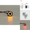Waterproof 19mm 12v Car Dash Metal Momentary Engine Push Button Led