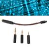 Headphones Plug Adapter 4.4mm Female to 2.5mm 3.5mm 4.4mm Male Stereo Headphone Adapter for NW  X300A NW WM1A