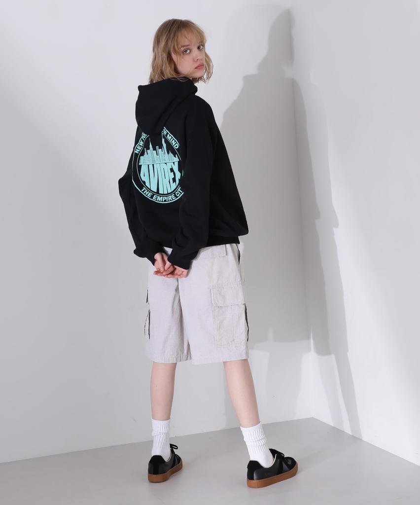 Avirex New York City Escape Sweat Pullover Hoodie XL 404 Turquoise (Web Exclusive) Men's 783-4131010