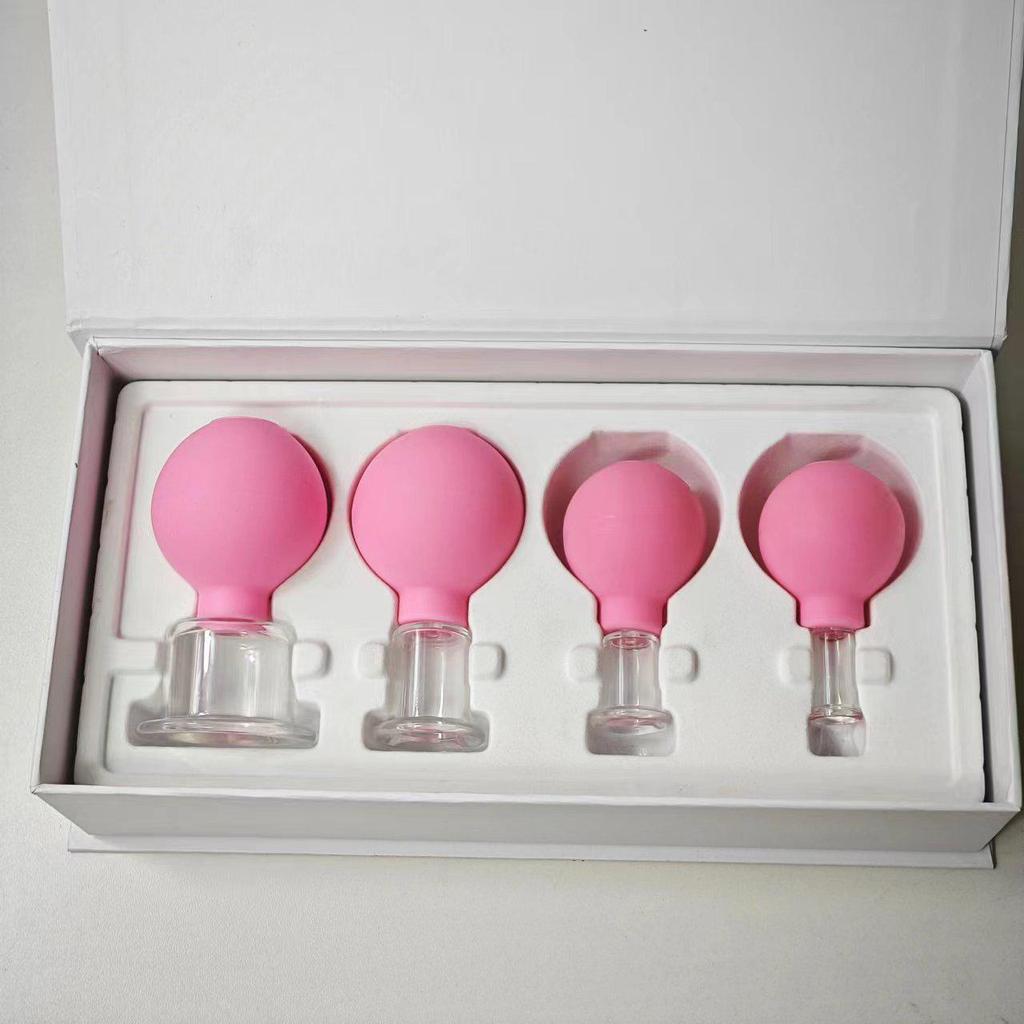 Enhanced Silicone Facial Cupping Set for Skin Lifting and Beauty
