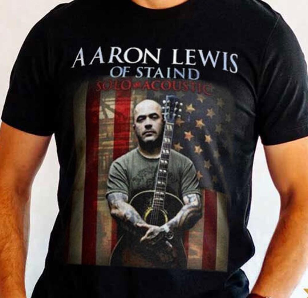 Aaron Lewis Tour 2026 Collection S-5XL Tee C59.186 S разноцветный