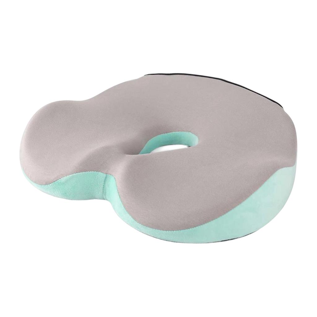 Ergonomic Lumbar Support Cushion and Cushion Set for Chair - Memory Foam Back with Hip Pad for Comfort and Posture Support