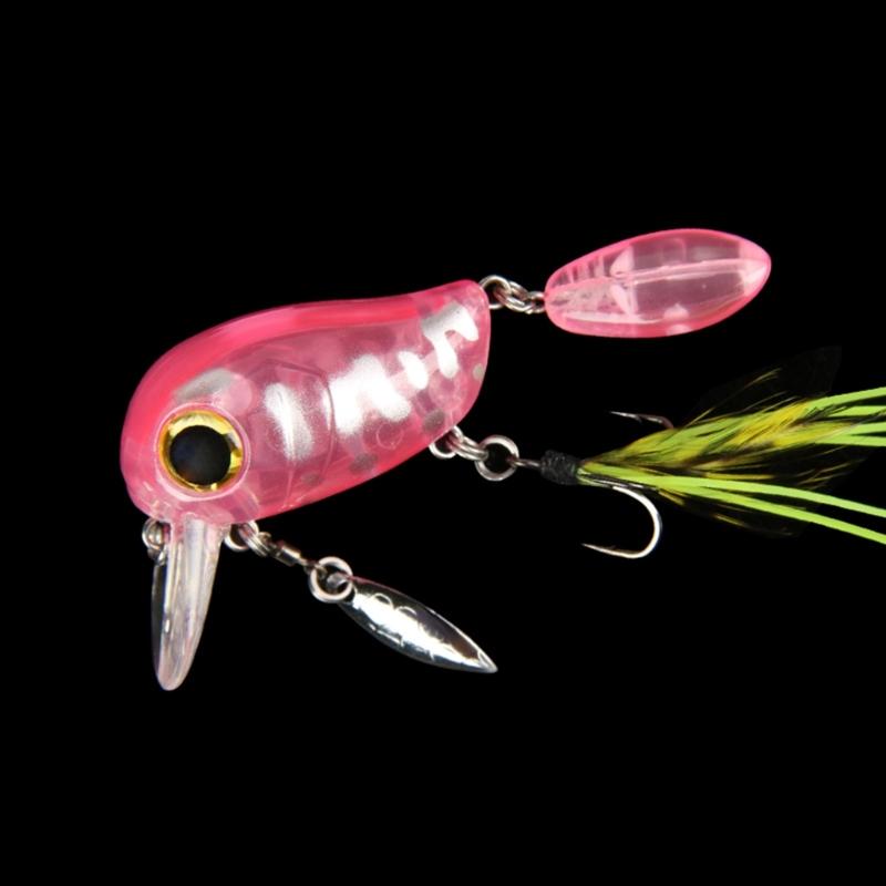 8g Fishing Lure Hard Baits Minnow Lure with Double Hook Swimbait Fishing Baits Crankbait Sinking Lure for Trout