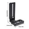 Aluminum L Bracket Precise Scales For RSC2 Vertical Photography and Balance on Gimbals Stabilizer and Camera Gear