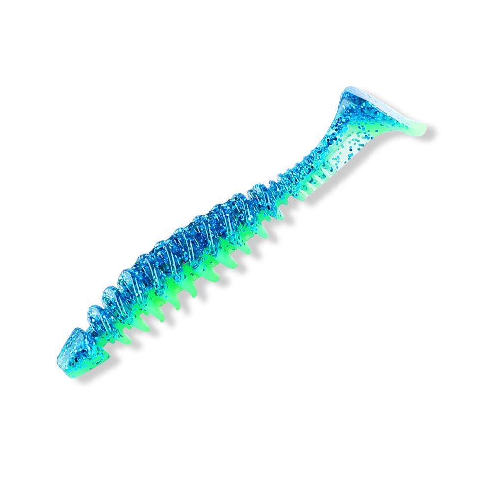 

BEARKING Новое поступление 50мм 60мм Мягкая приманка Рыболовная приманка Искусственная приманка Силиконовый червь Шед Нидлфиш Соленая вода Окунь краппи личинка 60mm 10pcs