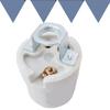 Lamp Holder Sockets Heat Resistant Ceramics Easy Replacement for Various Bulb Types Modern Styles