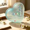 Friendship Appreciation Presents Heart Ornament with Heartwarming Message, Best Friend Decorative Personalized Gifts for Besties Keepsake, Acrylic