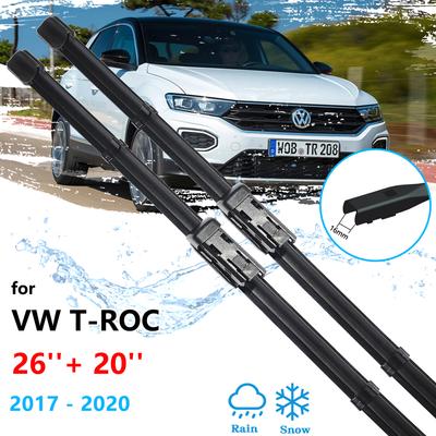 Volkswagen VW T-Roc TROC T ROC A11 AC7 2017 ~ Ön Arka Silecek Ön Cam Cam Fırçaları Yıkayıcı Otomatik Yedek
