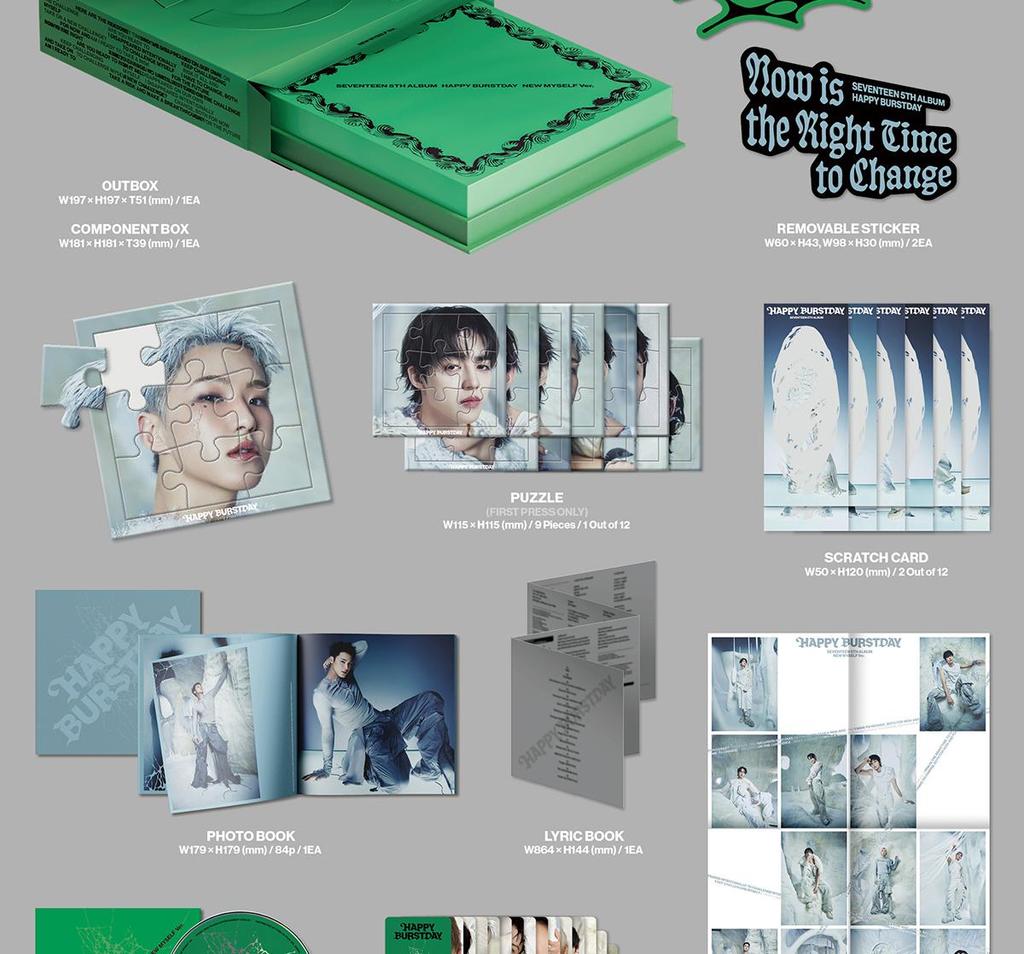 Seventeen [HAPPY BURSTDAY] 5th ALBUM