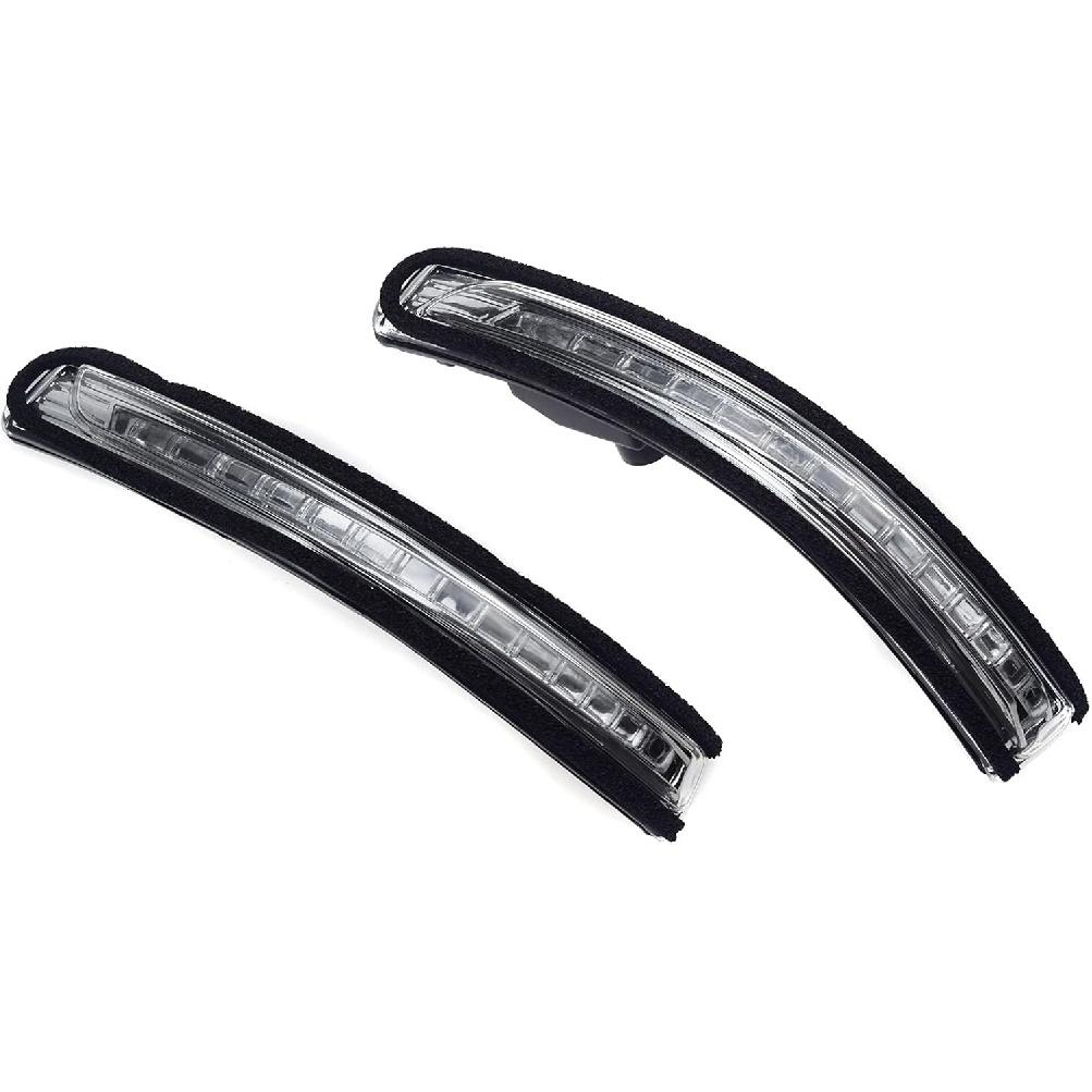2Pcs Rearview Mirror LED Turn Signal Light Left Right for 2012-2016 KIA Rio Pride 87624-1W000,87614-1W000