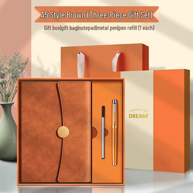 2026 Year of the Horse Business Notebook Gift Set: Custom Corporate Meeting Record and High-Value Souvenir