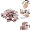 50/100Pcs Beech Wood Furniture Splicing Connectors Wooden Dowel Connectors  for Woodwork