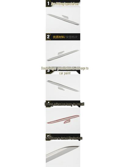 Haoying Center Console Panel Sequin Dashboard Decor – Fits 20 Models