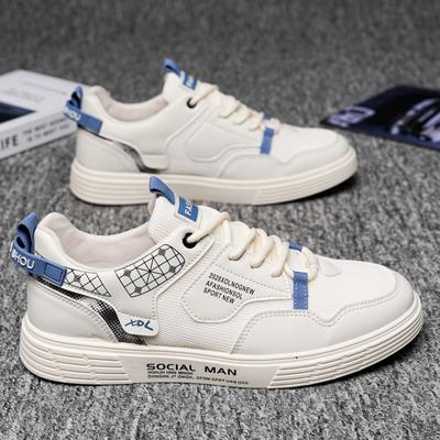 Sommer Atmungsaktive Herrenschuhe 2024 Neu Mesh Deodorant Ausgehöhlt Kleine Weiße Board Schuhe Herren Sport Trendschuhe