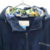 Columbia Outdoors Zip Jacket M Navy Hood Men's Used