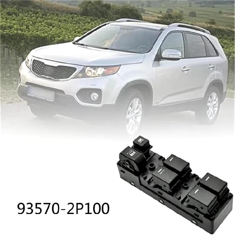 Automotive Accessories for 2010-2014 Driver Side Power Window Switch Control 93570-2P100 93570-2P100VA
