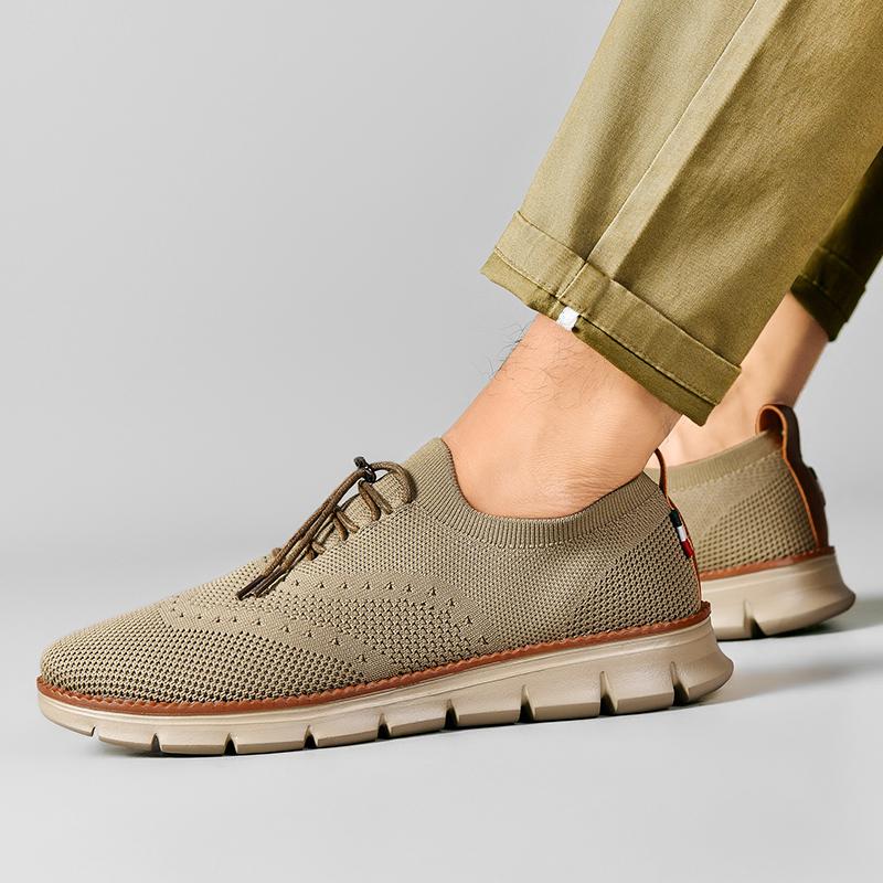 TUINANLE Herren Sneaker Übergröße 40-50 Schuhe Lässige Sneaker Atmungsaktive Mesh-Schuhe