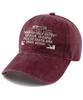 Wig 25007 Seoul Stone Washed Ball Cap